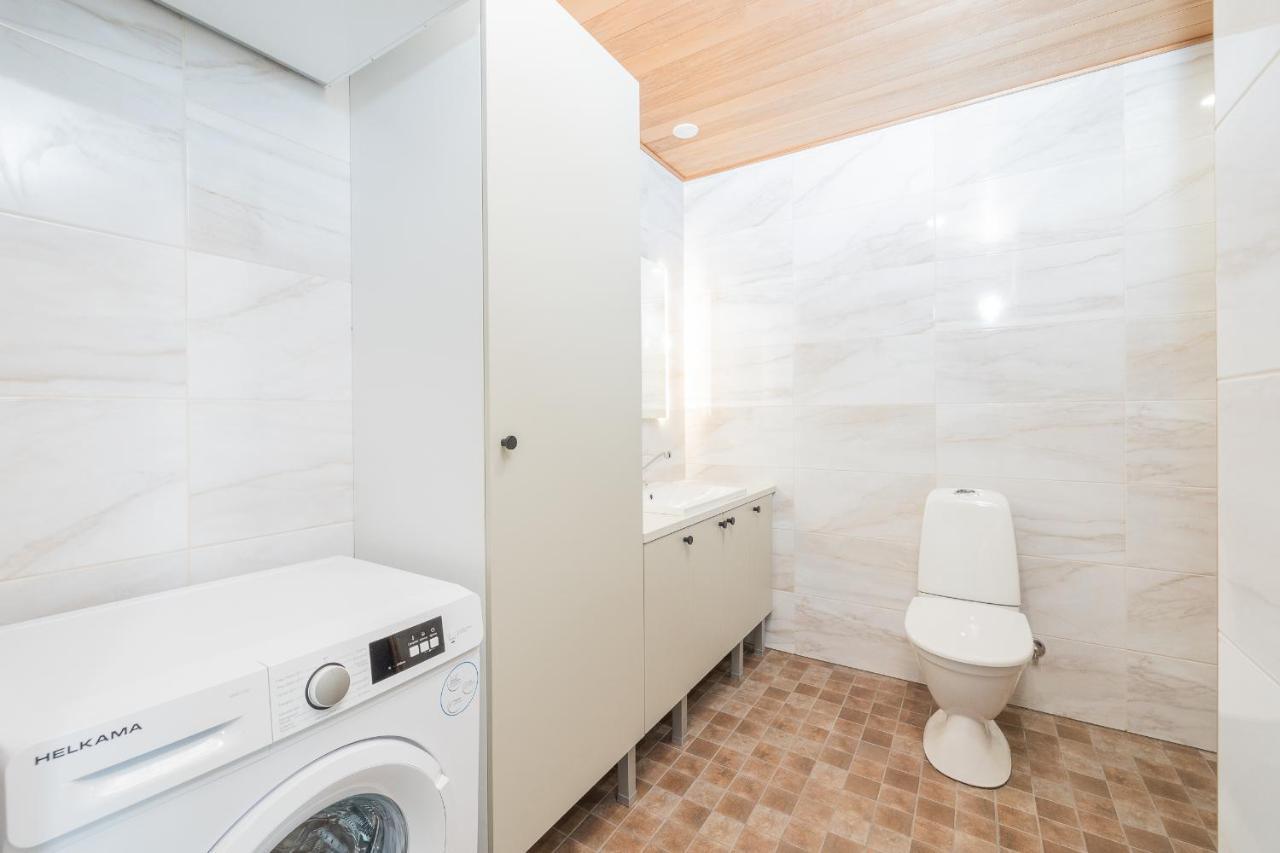 Nordic Wooden House Apartment Rovaniemi Bagian luar foto