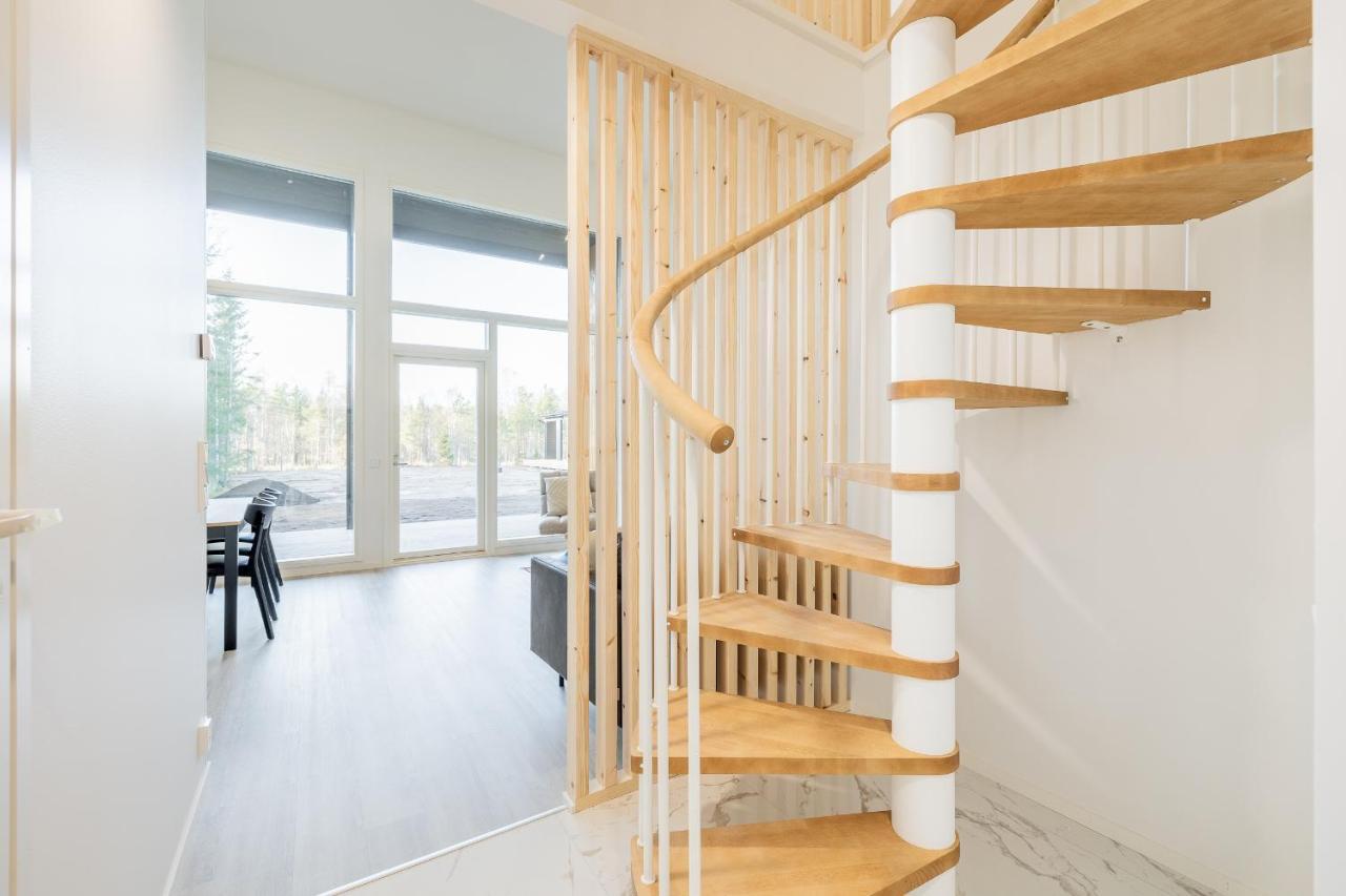 Nordic Wooden House Apartment Rovaniemi Bagian luar foto