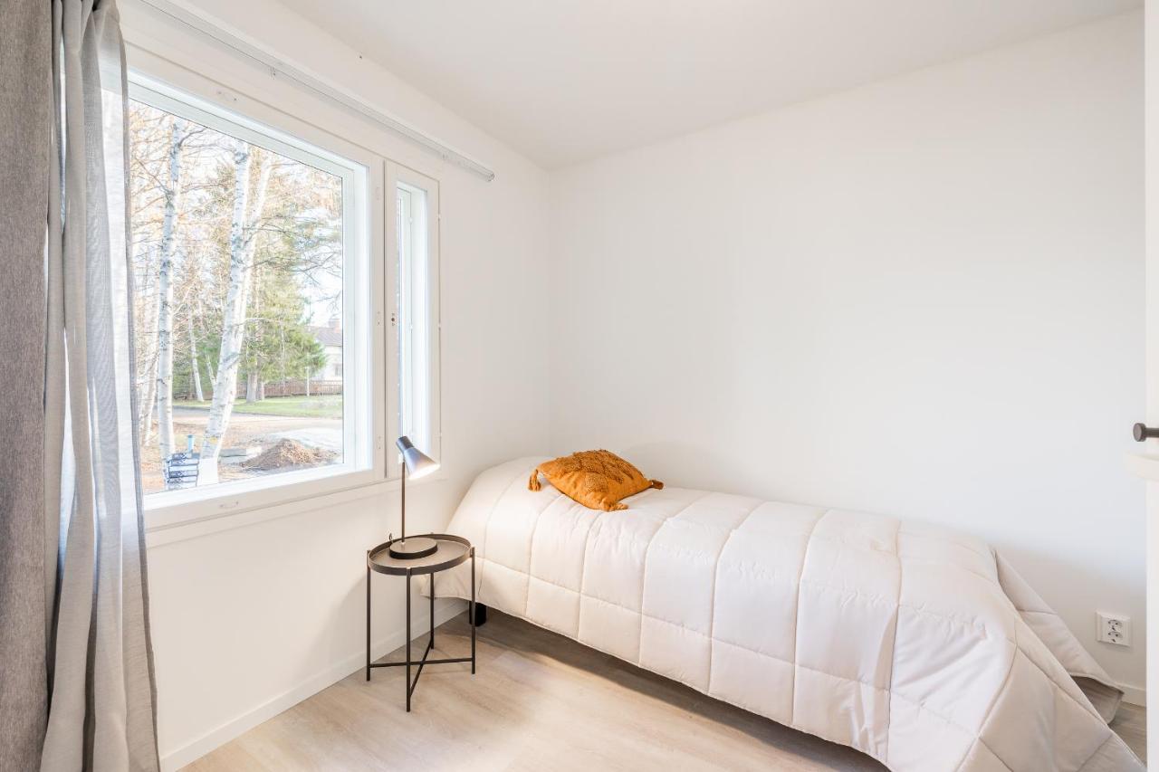 Nordic Wooden House Apartment Rovaniemi Bagian luar foto