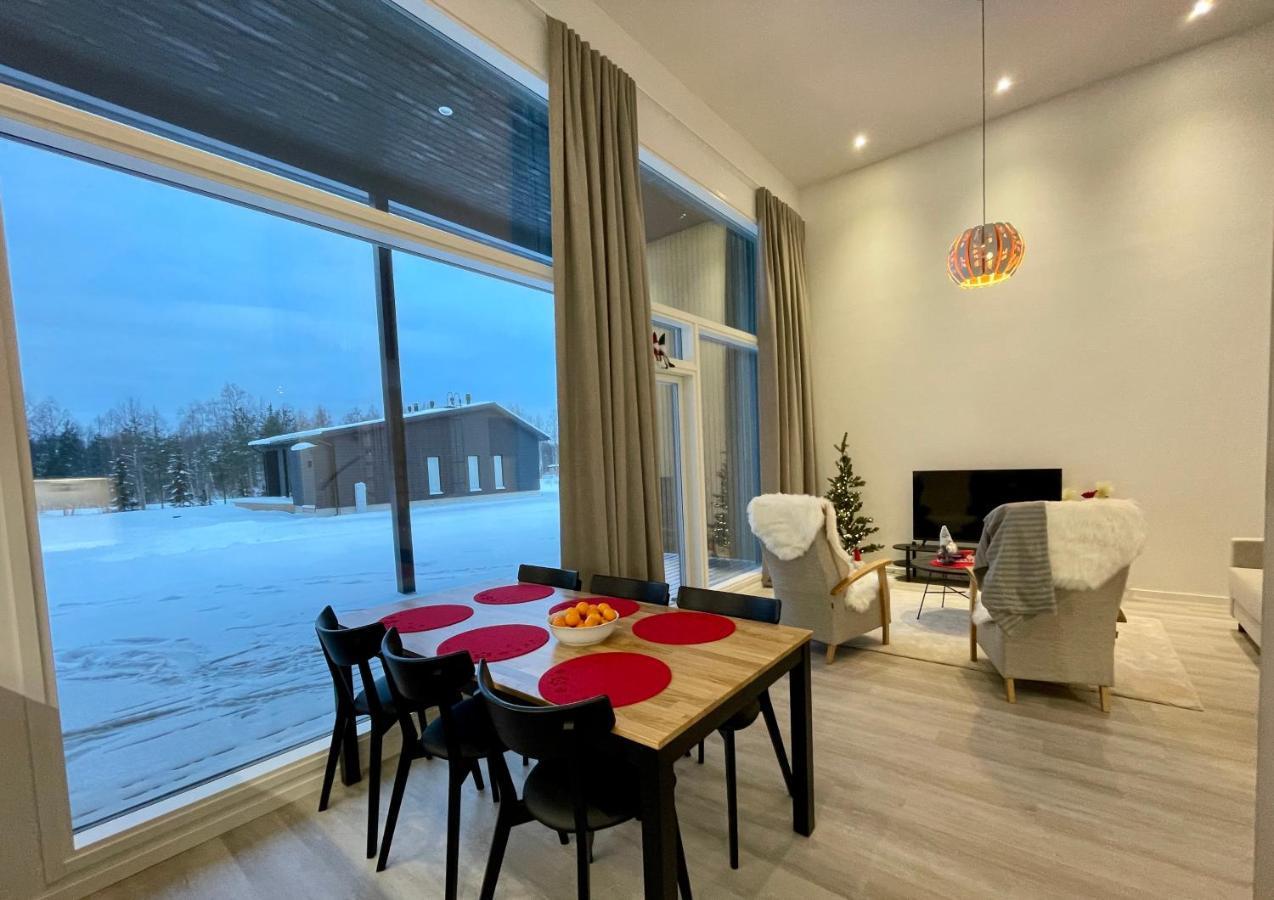 Nordic Wooden House Apartment Rovaniemi Bagian luar foto